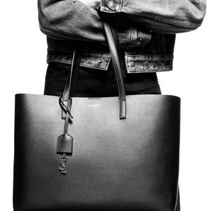 SAINT LAURENT, Classic “Shopper Tote” (EUC)